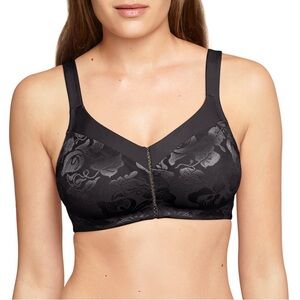 Wacoal Awareness Full Figure Seamless Wire Free Bra 85276 36D Black